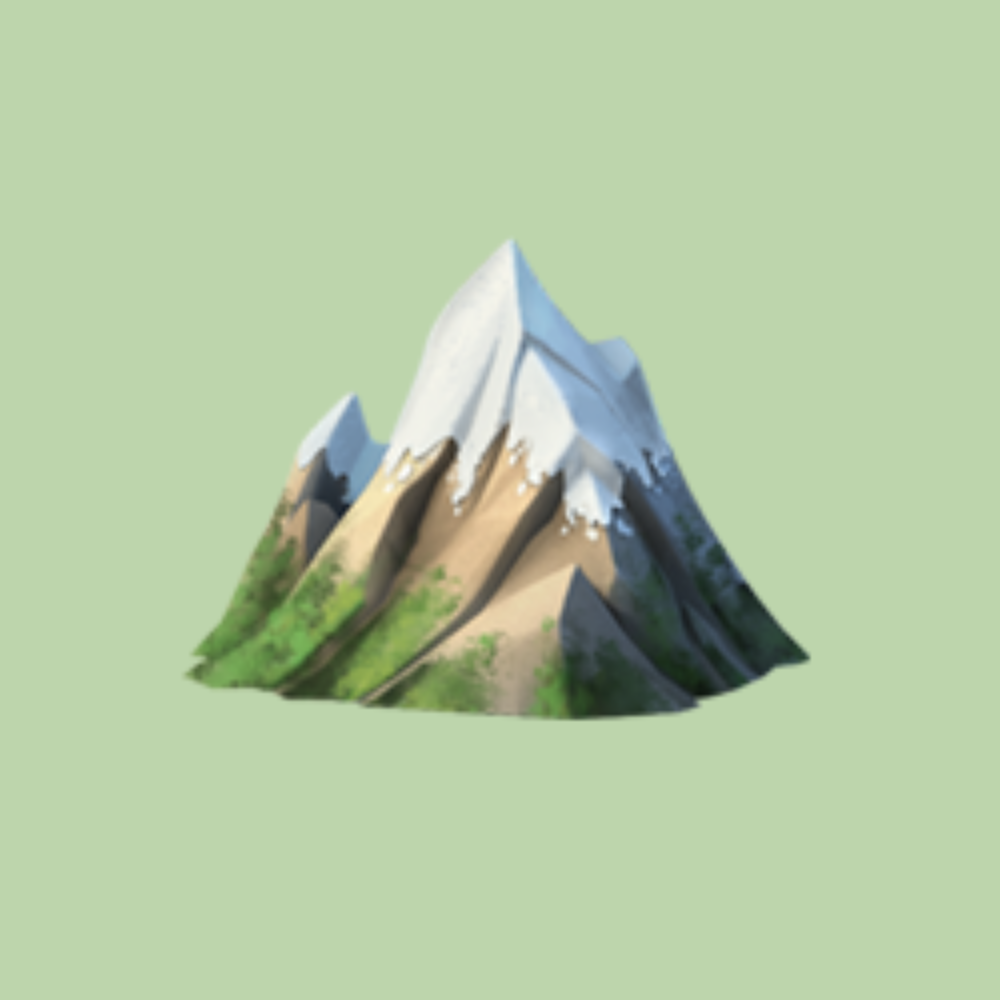 A mountain icon